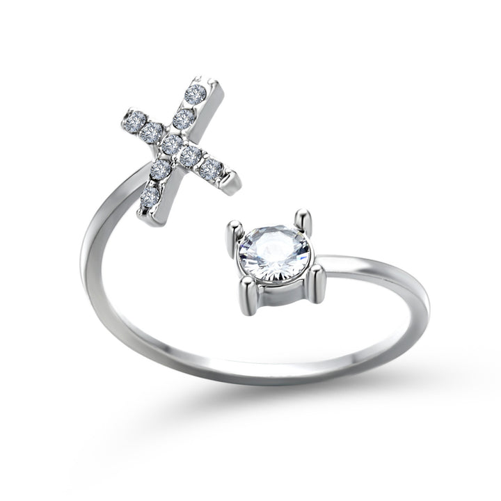  Initial Letter Ring silver letter X peace haven jewelry store 