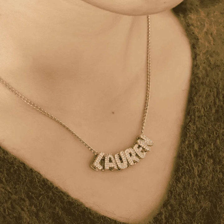 PEACE HAVEN™ CUSTOM CRYSTAL LETTER NECKLACE - Peace Haven