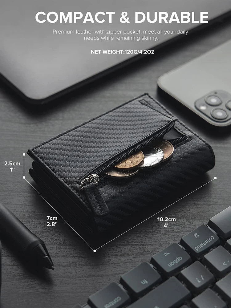 Anti Theft RFID Protection Bifold Wallet