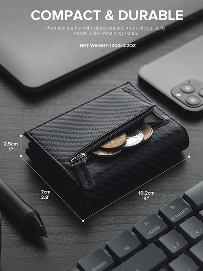 Anti Theft RFID Protection Bifold Wallet