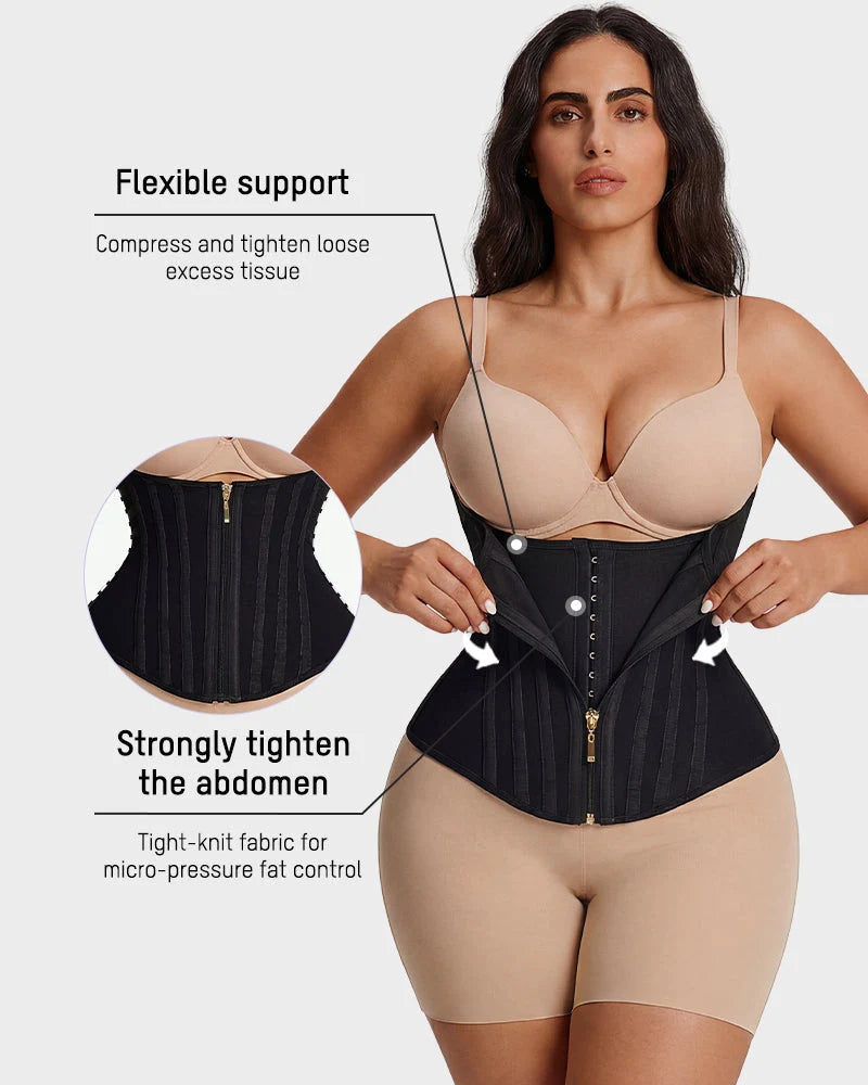 SHAPSHE Double Tummy Control Waist Trainer
