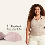 Plus Size Seamless Jelly Bra