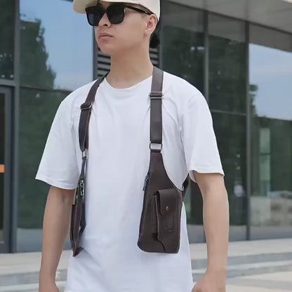 Premium Leather Shoulder Bag for Men & Women